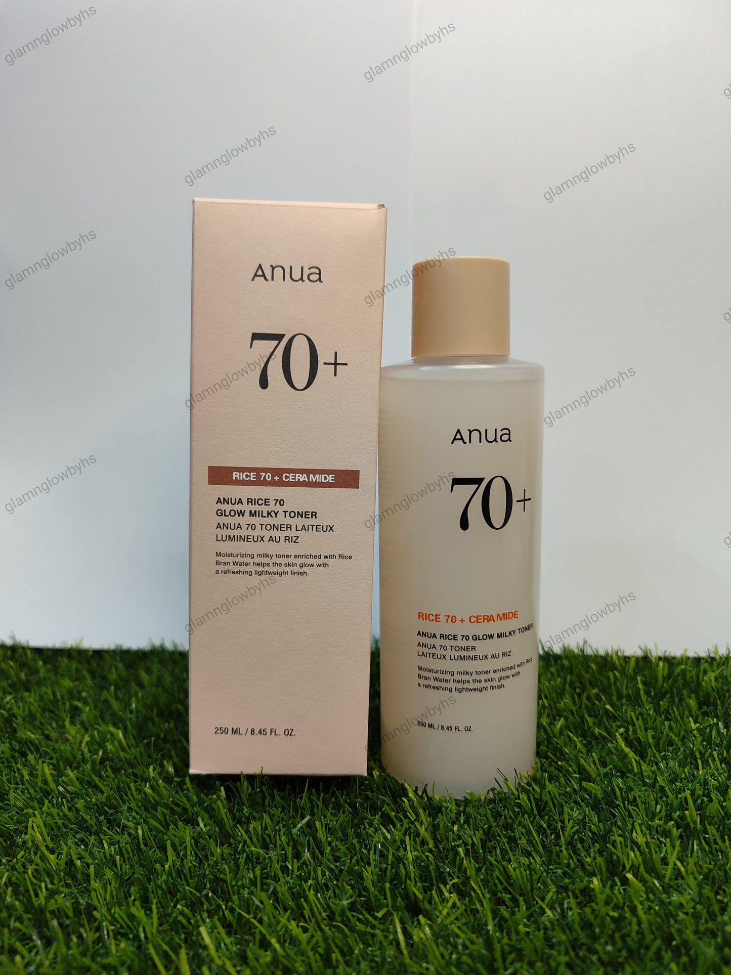 Anua Rice 70 + Ceramide Glow Milky toner - 250ml